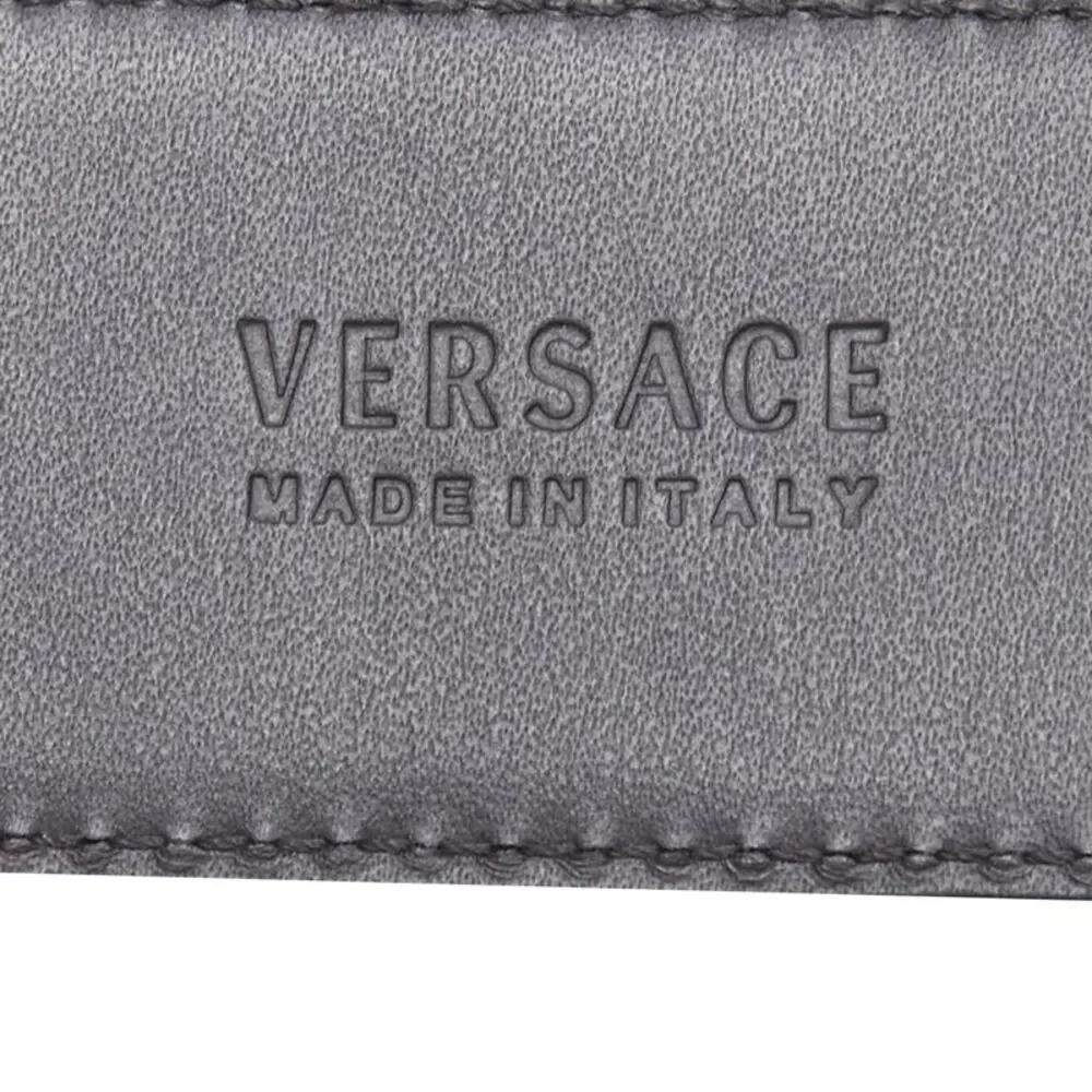 Versace La Medusa Gold Buckle Belt
